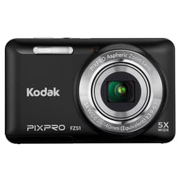 Compact Pixpro FZ51 - Noir + Kodak Pixpro Aspheric Zoom Lens 28-140mm f/3.9-6.3 f/3.9-6.3