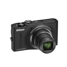 Compact Coolpix S8100 - Noir + Nikon Nikkor 10X Wide Optical Zoom ED VR 30-300mm f/3.5-5.6 f/3.5-5.6