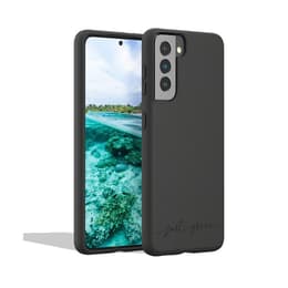 Coque Galaxy S21+ 5G - Matière naturelle - noir