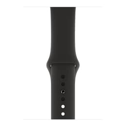 Apple Watch (Series 3) GPS + Cellular 42 mm - Acier inoxydable Noir - Sport Noir