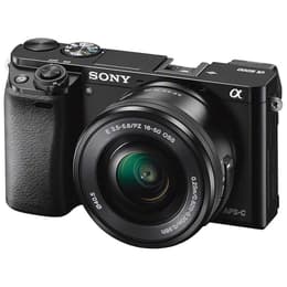 Reflex - Sony Alpha 6000 - Noir/Gris + objectif Sony E PZ 16-50mm f/3.5-5.6 + E 55-210mm f/4.5-6.3