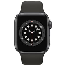 Apple Watch (Series 6) 2020 GPS 44 mm - Aluminium Gris sidéral - Boucle sport Noir