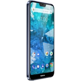 Nokia 7.1 32 Go - Bleu Marine - Débloqué - Dual-SIM