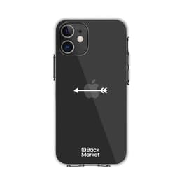 Coque Back Market iPhone 12 / iPhone 12 Pro et écran de protection - Plastique recyclé - Transparent