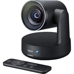 Webcam Logitech Modular video conferencing system with soundbar mics cables controller disply hub and table hub