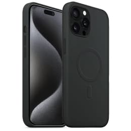 Coque iPhone 15 Pro Max - Silicone - Noir
