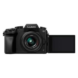 Hybride - Panasonic Lumix DMC-G7 Noir Panasonic Lumix G Vario 14-42mm F3.5-5.6 II ASPH Mega OIS