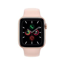 Apple Watch (Series 5) 2019 GPS 40 mm - Aluminium Or rose - Bracelet Boucle unique Rose