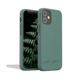 Coque iPhone 12 mini - Matière naturelle - vert