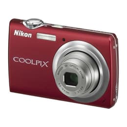 Compact Coolpix s220 - Rouge + Nikon Nikkor 3X Optical Zoom 35-105mm f/3.1-5.9 f/3,1-5,9