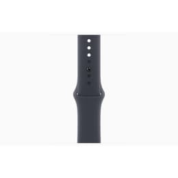 Apple Watch Series SE 1 (2020) GPS 44 mm - Aluminium Minuit - Bracelet sport Midnight
