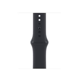 Apple Watch (Series 7) 2021 GPS + Cellular 41 mm - Aluminium Noir - Bracelet sport Noir
