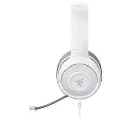 Casque gaming filaire avec micro Razer Kraken X - Blanc/Gris