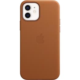 Coque en cuir Apple iPhone 12 / iPhone 12 Pro - Magsafe - Cuir Marron