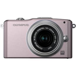 Compact PEN E-PM1 - Rose Olympus M.Zuiko Digital ED 14-42mm f/3.5-5.6 f/3.5-5.6