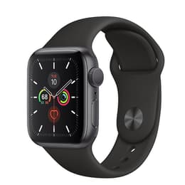 Apple Watch (Series 5) 2019 GPS 40 mm - Aluminium Gris sidéral - Sport Noir