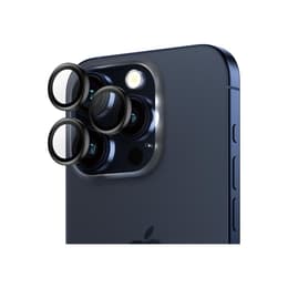 Protecteur d'objectif de caméra Panzerglass 15 Pro - 15 Pro Max - Noir