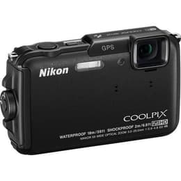Compact Coolpix AW110 - Noir + Nikon Nikkor Wide Optical Zoom f/3.9-4.8
