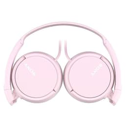 Casque filaire avec micro Sony MDR-ZX110APP - Rose