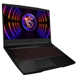 MSI Thin GF63 12VE 15" Core i5 2 GHz - SSD 512 Go - 16 Go - NVIDIA GeForce RTX 3050 AZERTY - Français