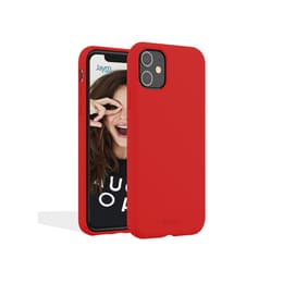 Coque iPhone 15 Plus - Silicone - Rouge