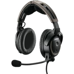 Casque réducteur de bruit filaire + sans fil avec micro Bose A20 Aviation Headset - Noir