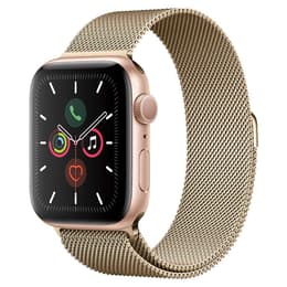 Apple Watch Series 5 (2019) GPS 40 mm - Aluminium Or - Bracelet milanais Rose