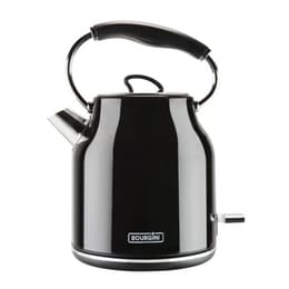 Bourgini Retro Waterkoker Deluxe Noir 1,7000L - Bouilloire électrique