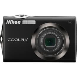 Compact Nikon Coolpix S4000 - Noir + Objectif Nikkor 4x Wide Optical Zoom 27-108mm f/3.2-5.9