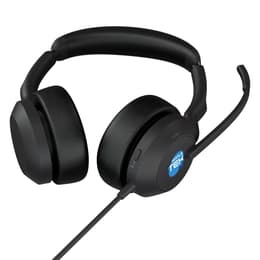 Casque réducteur de bruit filaire + sans fil avec micro Jabra Evolve 2 50 - Noir