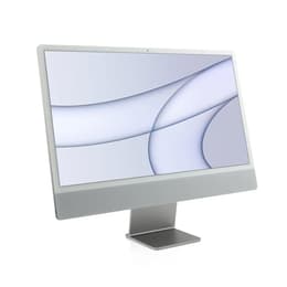iMac 24" (2023) Apple M3 avec CPU 8 cœurs GPU 10 cœurs - 512 Go SSD - 16 GB QWERTY - Anglais Verre standard