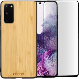 Coque Galaxy S20/S20 5G et écran de protection - Bois - Bois