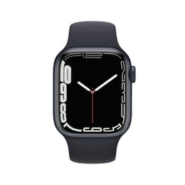 Apple Watch Series 7 (2021) GPS 41 mm - Aluminium Minuit - Bracelet sport Noir