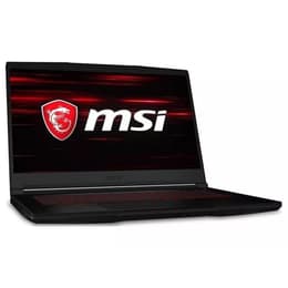 MSI GF63 Thin 10UD-232BE 15" Core i7 2.6 GHz - SSD 512 Go - 8 Go - NVIDIA GeForce RTX 3050TI QWERTZ - Allemand