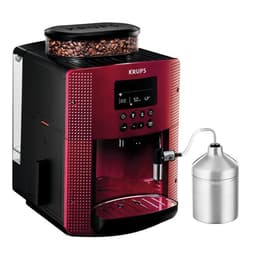 Cafetière avec broyeur Compatible Nespresso Krups EA8165 1.8L - Rouge