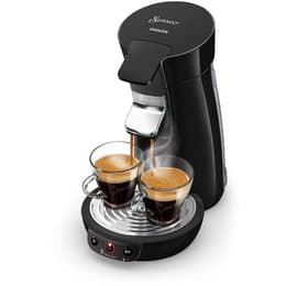 Cafetière à dosette Compatible Senseo Philips HD6563/66 L - Noir