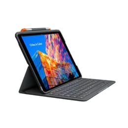 Clavier Logitech QWERTY Norvégien Sans-fil Slim Folio iPad Air 3. Gen.