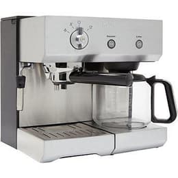 Cafetière expresso combiné Compatible Nespresso Krups XP2240 1,1000L - Gris/Noir