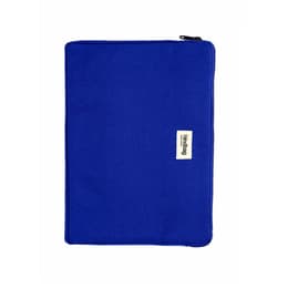 Housse Ordinateurs portables 15" - Coton - Bleu