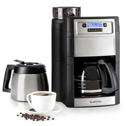 Cafetière avec broyeur Klarstein Aromatica II Duo L - Noir/Gris