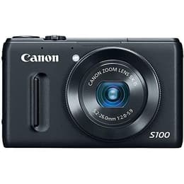 Compact PowerShot S100 - Noir + Canon Zoom Lens 5x iS 24-120mm f/2.0-5.9 f/2.0-5.9