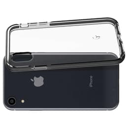 Coque iPhone XR - TPU - Noir/Transparent