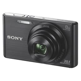 Compact Cyber-shot DSC-W830 - Noir + Sony Zeiss Vario-Tessar 4.5-36mm f/3.3-6.3 f/3.3-6.3