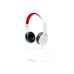 Casque filaire Wesc RZA Street - Blanc/Rouge