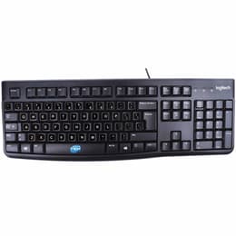 Clavier Logitech QWERTY Anglais (US) MK120 wired mouse and keyboard kit with preapplied layout stickers