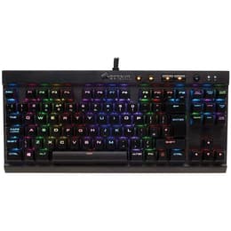 Clavier Corsair QWERTY Espagnol rétroéclairé K65 Cherry MX RGB