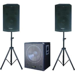 Enceintes sono Ibiza Sound Pack 1515 Sonorisation 2200W Caisson bi-amplifié