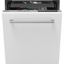 Lave-vaisselle tout intégrable 59.8 cm Sharp QW-NI1EI45EX - 12 à 16 couverts