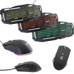 Clavier Cortek QWERTY Italien rétroéclairé XWeapon + GP7 Kit Mouse and Keyboard