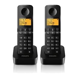 Téléphone fixe Téléphone duo sans fil Philips B1912B/FR